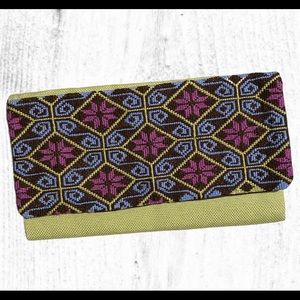 Woven handmade cloth wallet